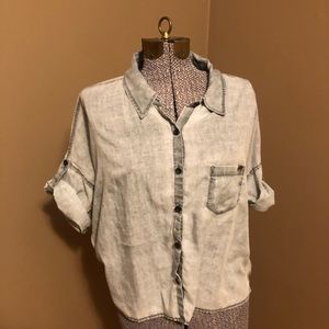 Vans Short Sleeve Button Down.